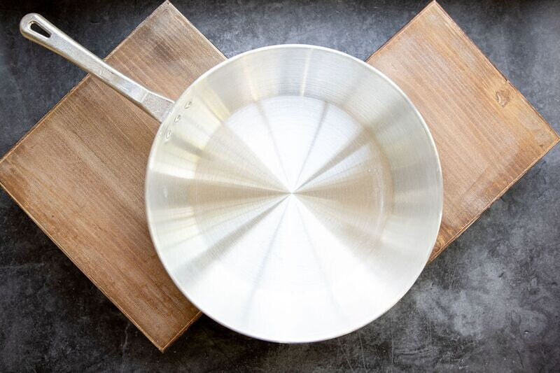 Fry Pan, Natural Finish, 12"