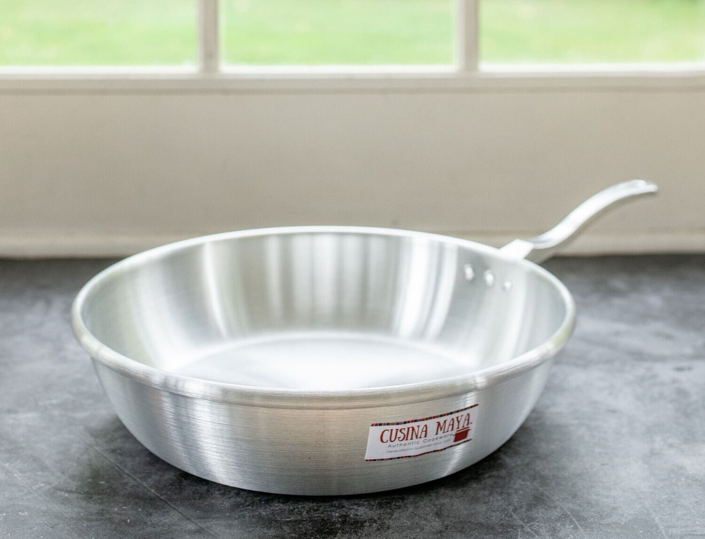 Fry Pan, Natural Finish, 12"