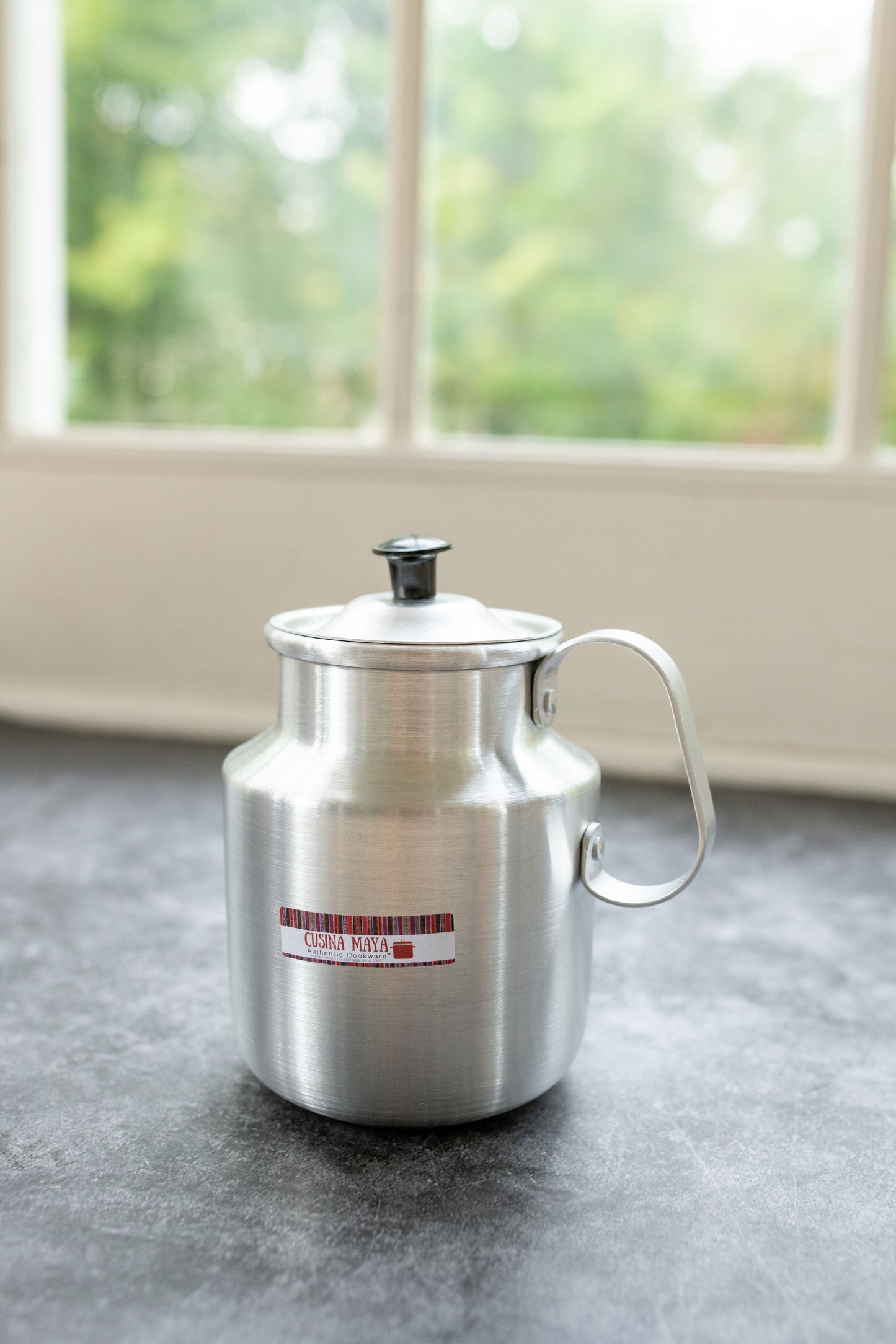 Hand-Molded Aluminum Pitcher