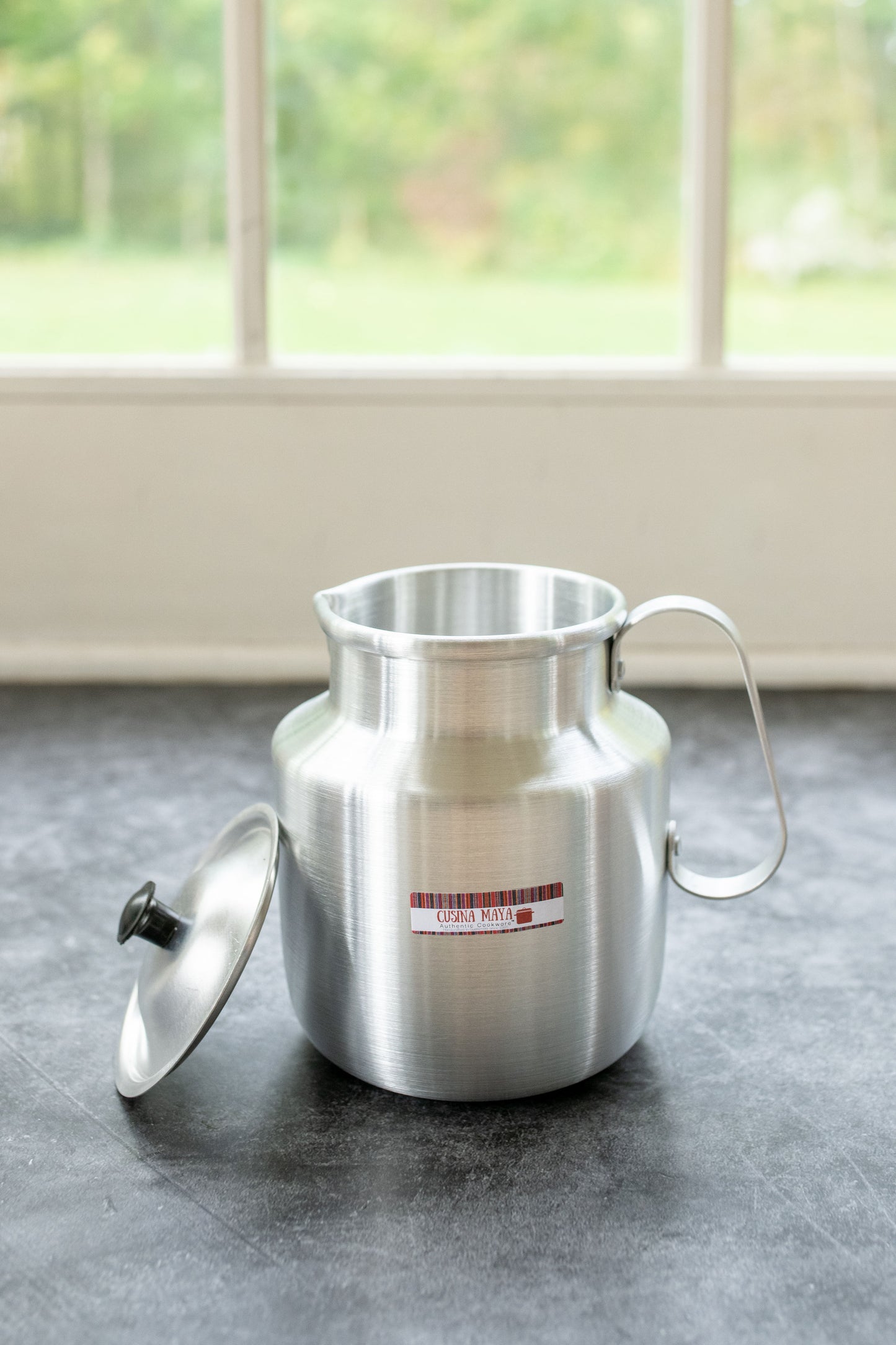 Hand-Molded Aluminum Pitcher