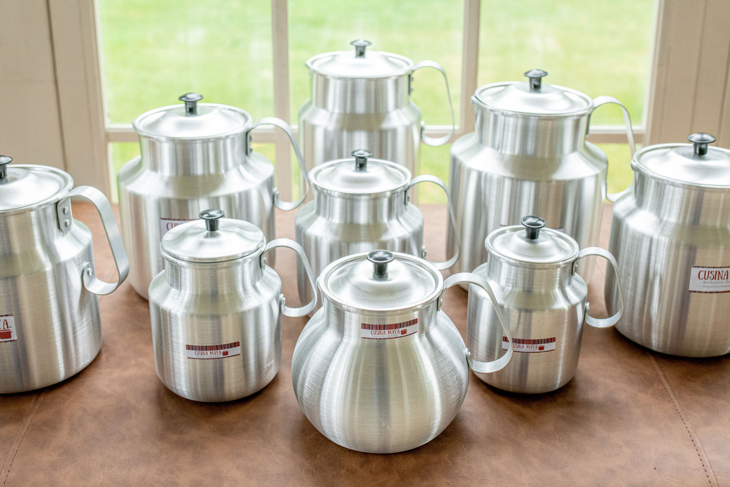 Hand-Molded Aluminum Pitcher