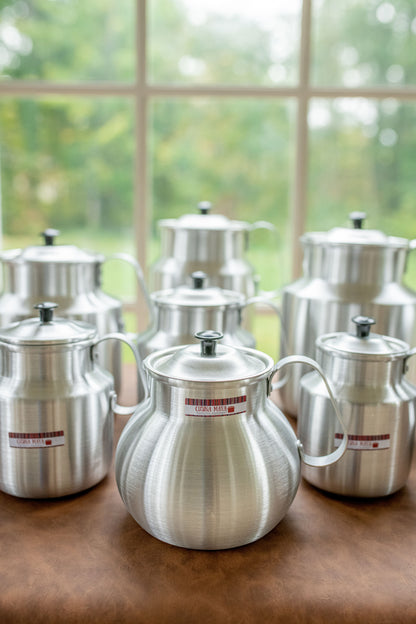 Hand-Molded Aluminum Pitcher